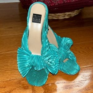 White House Black Market Teal Women's Shoes